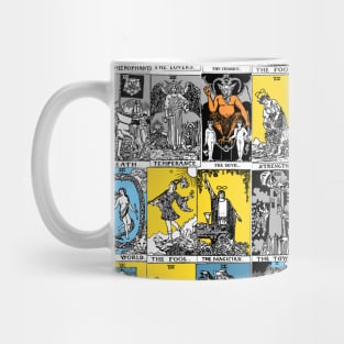 Major Arcana Tarot Print Mug